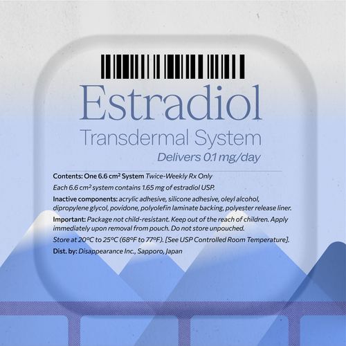 Estradiol packaging study 3