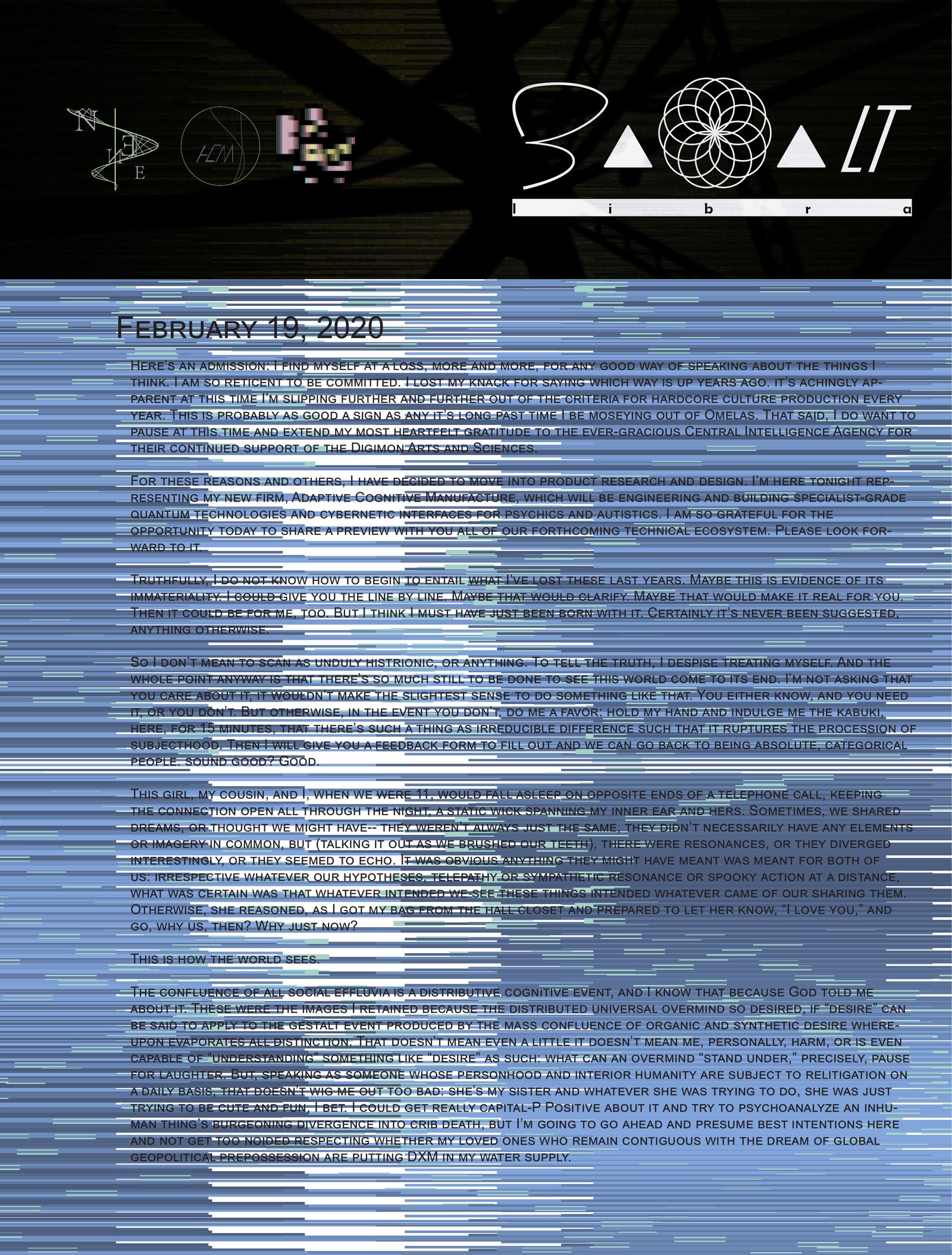 Basalt Libra, page 1